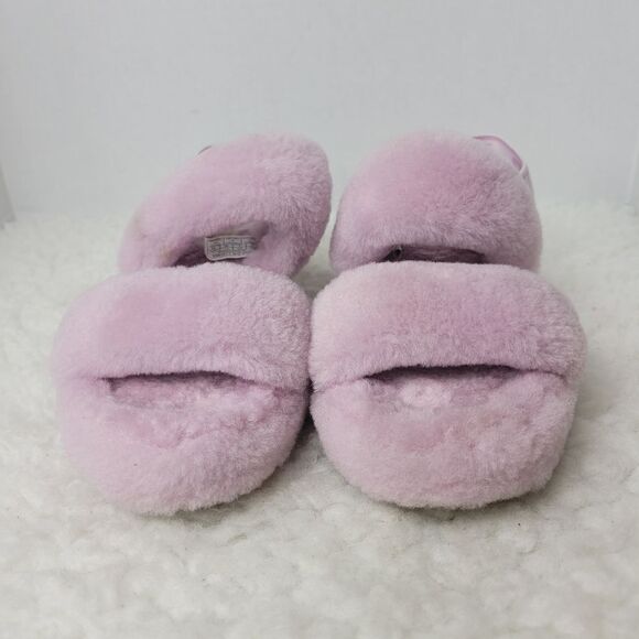 UGG Women's Oh Yeah Womens Sandals Size 7 Purple Slide Slipper 1107953 - Picture 3 of 9